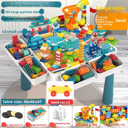 Large Building Block Table for Kids