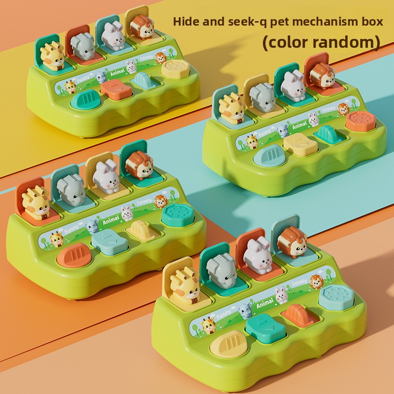 Pop-Up Switch Box Toy for Toddlers