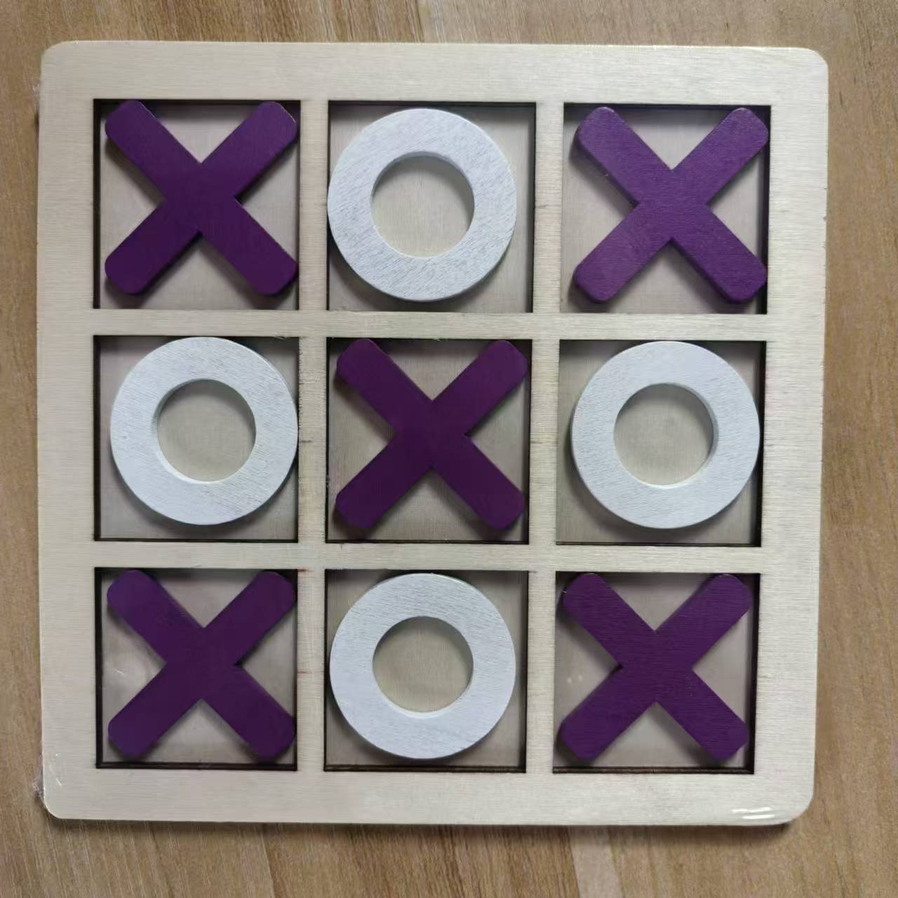 Wooden Board Game Set for Kids