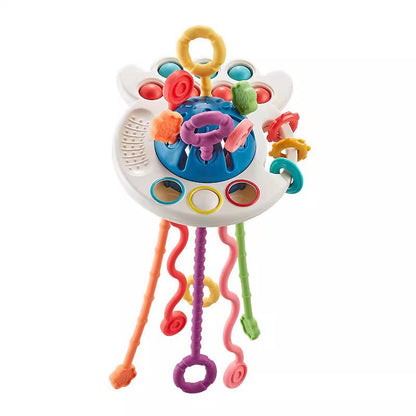 Octopus Pull Toy for Early Learning