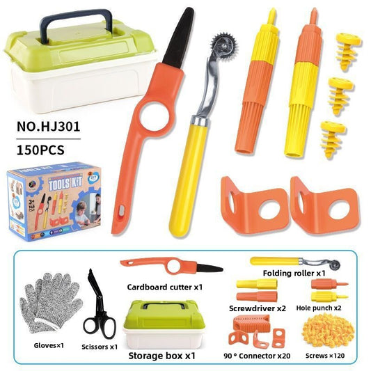 HJ301 Screw Assembly Building Block Set Wonder Kids Toy