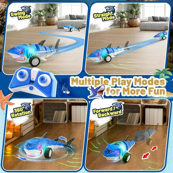 Shark Stunt RC Car for Kids