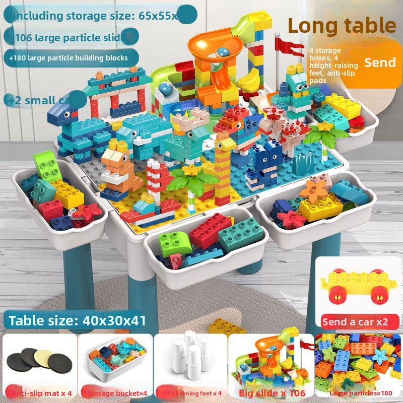 Large Building Block Table for Kids