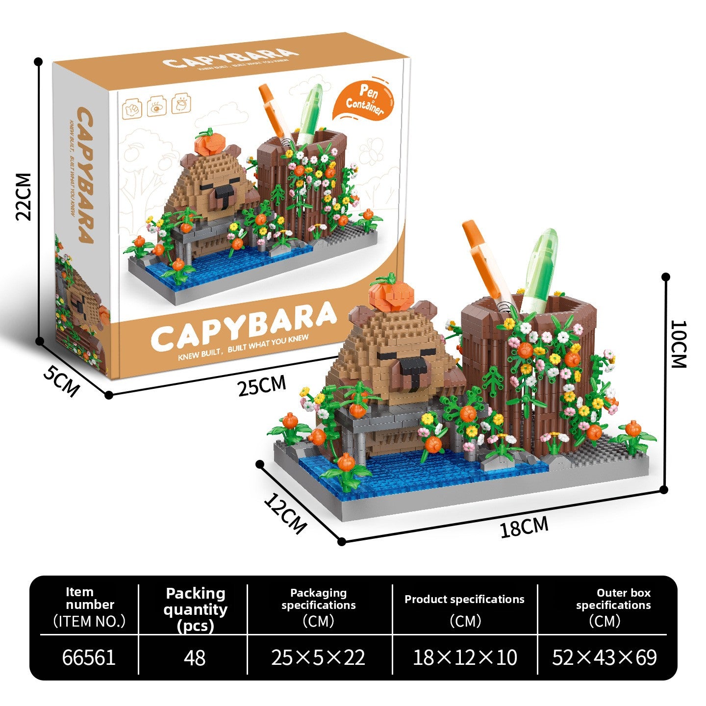 Micro Building Blocks Model Set