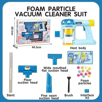 Kids Electric Pretend Vacuum Cleaner Set