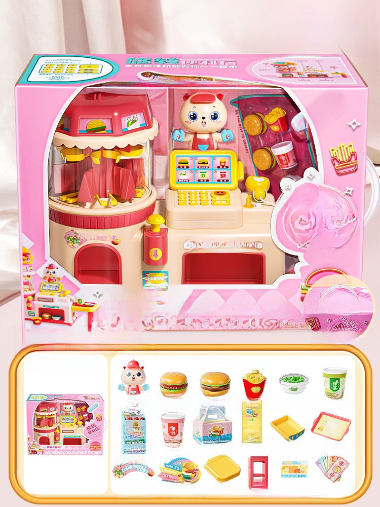 Kids Kitchen Pretend Play Learning Set