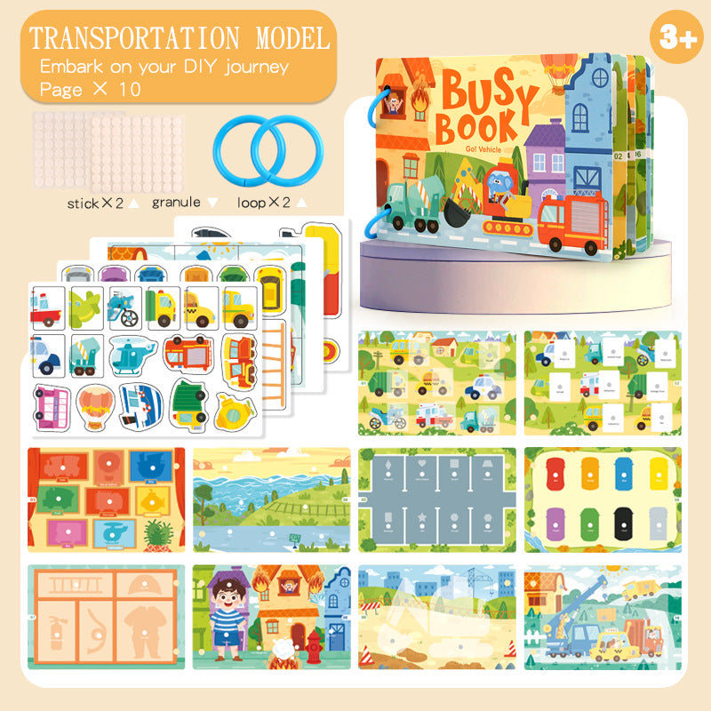Children’s Busy Book with Themed Activities