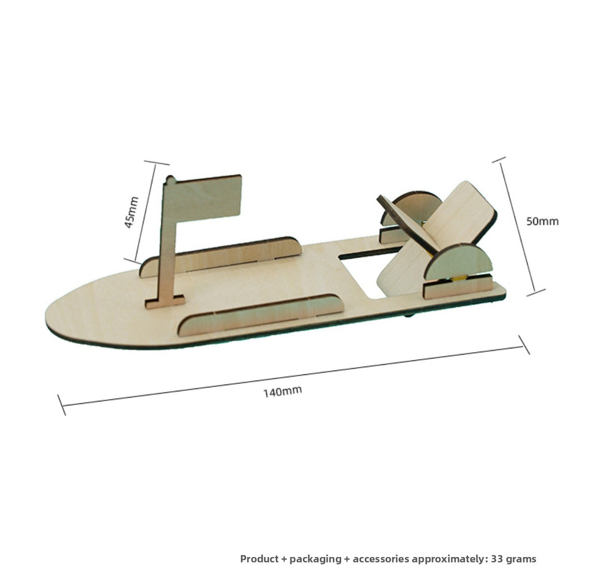 DIY Wooden Boat Science Kit – Sailboat & Steamship Options