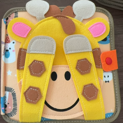 Interactive Felt Cloth Book for Children