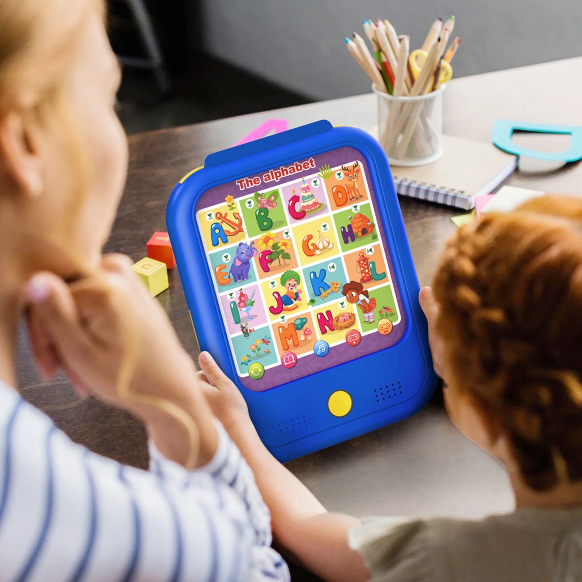 Kids Learning Tablet,Educational Learning Pad,Early Educational Toys for Toddler,Gifts for Boys & Girls Aged 2-6