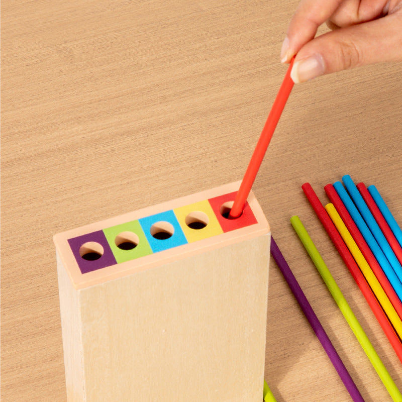 Wooden Montessori Math Stick Game for Kids