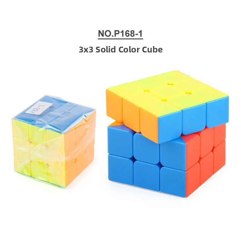 Solid-Color Rubik’s Cube Puzzle