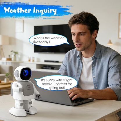 Meet Your Child’s First AI Companion: The Programmable Dancing Robot with Voice Assistant & Bluetooth Music