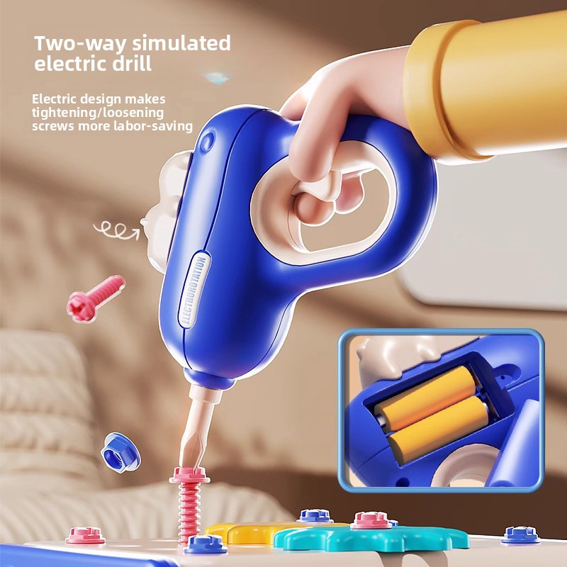 Kids Pretend Play Toolbox Set