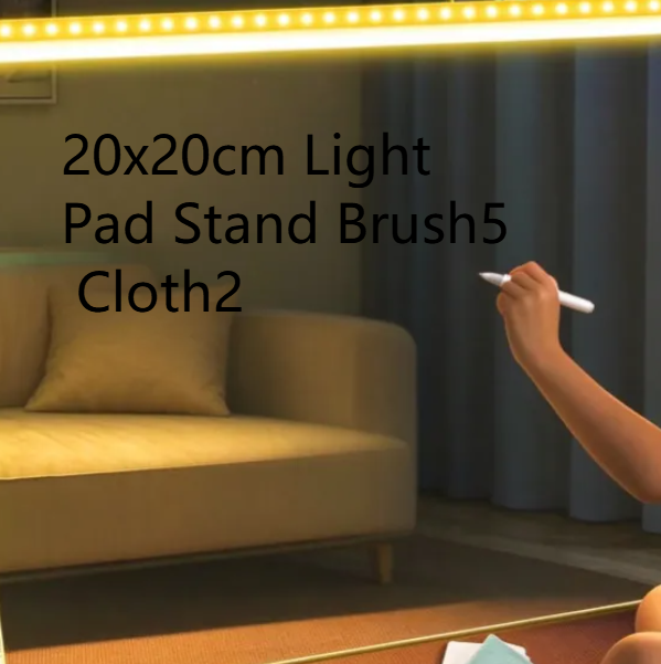 Glow Drawing Board for Kids with Stand