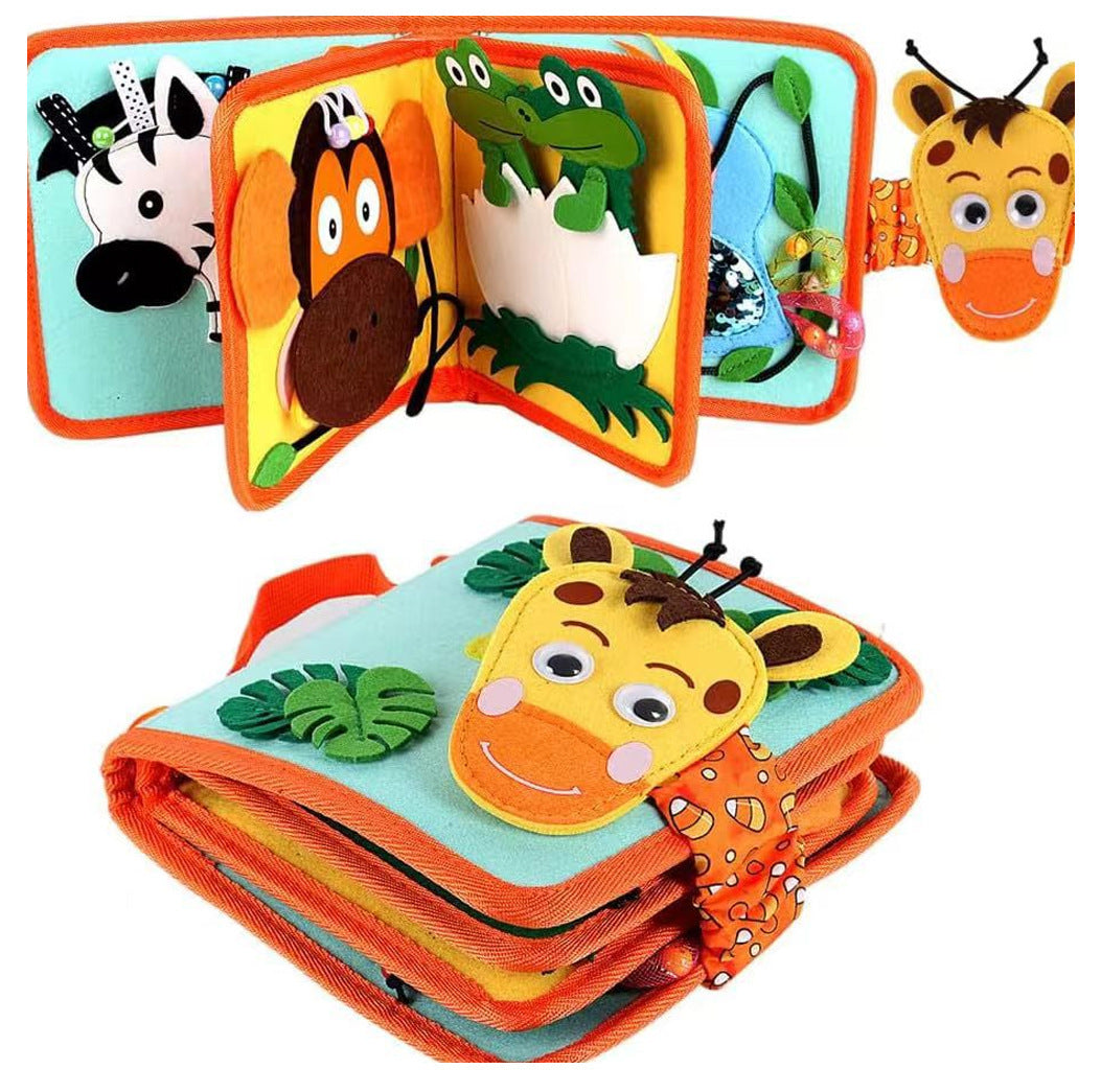 Interactive Felt Cloth Book for Children
