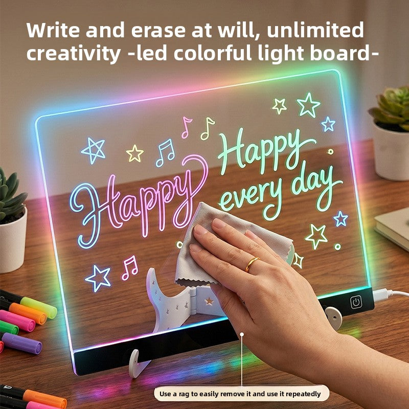 RGB Light-Up Drawing Board with USB-C