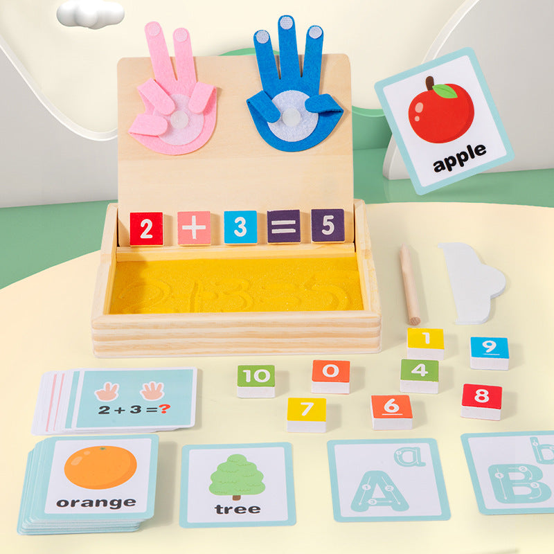 Montessori Finger Math Learning Toys for Kids