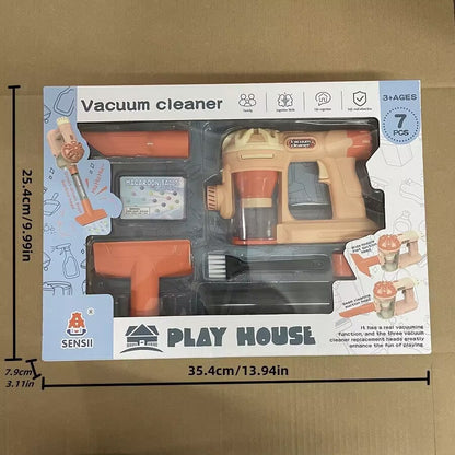 Kids Electric Pretend Vacuum Cleaner Set