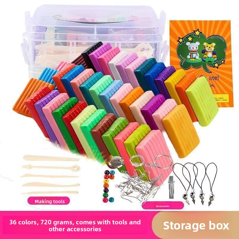 Soft Modeling Clay Set with Color Options