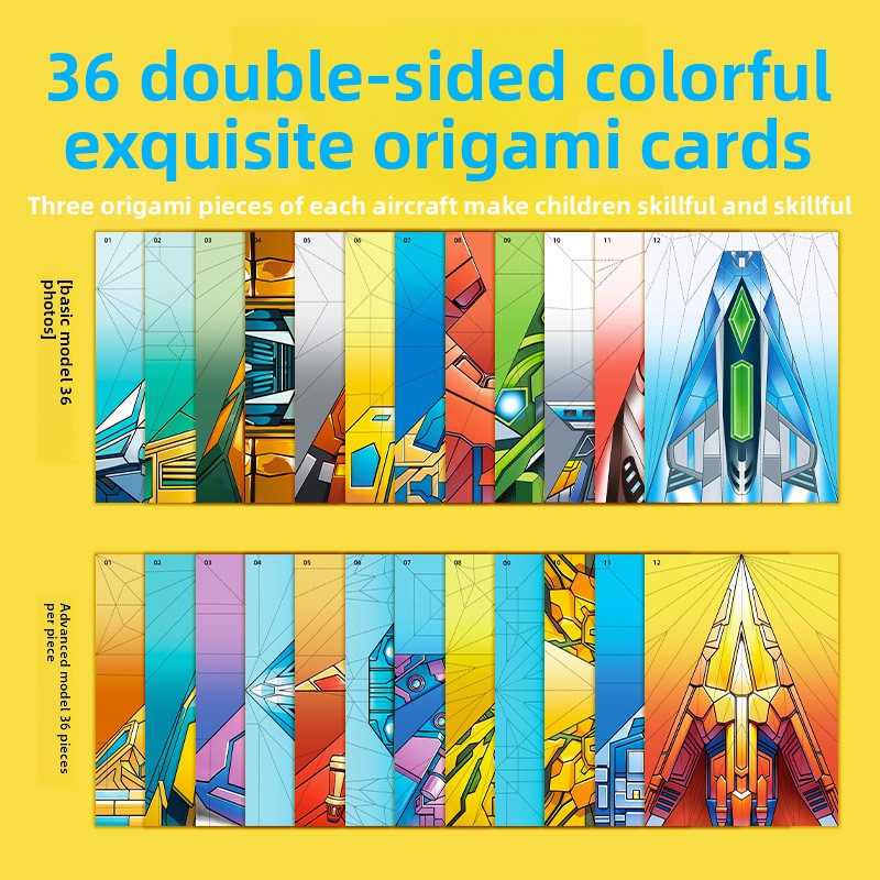 Paper Airplane Origami Book Set for Kids