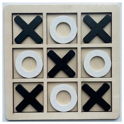 Wooden Board Game Set for Kids