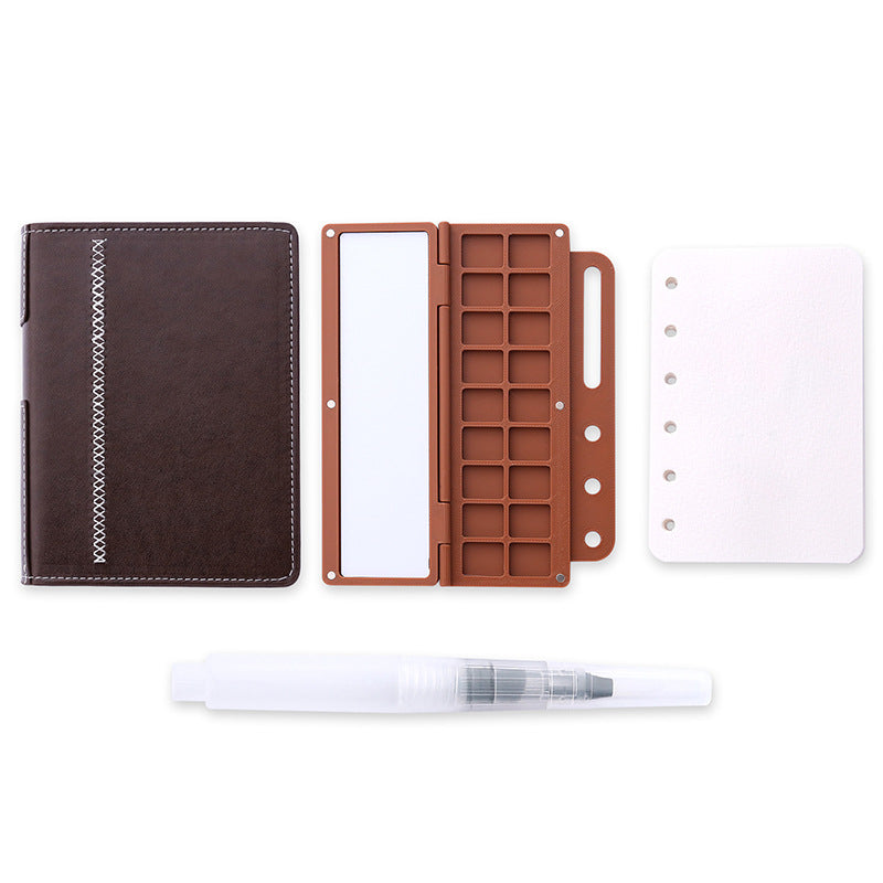 Kids Watercolor Sketchbook Set A7 Planner Set NoPaint