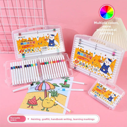 Quick-Drying Watercolor Marker Set for Kids