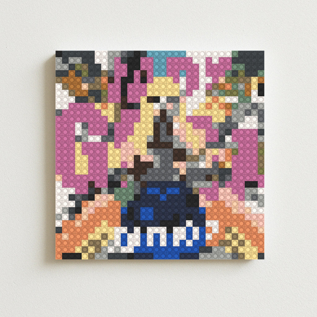 Lady Gaga Pixel Art Blocks – Album Cover Designs