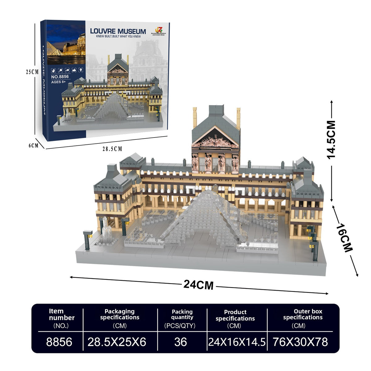 Micro Building Blocks Model Set
