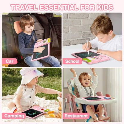 Talking Flash Cards with LCD Writing Drawing Tablet, 224 Sight Words Educational Montessori Learning Toy for 3 4 5 6 7 Year Olds Kids Boys Girls, Autism Speech Therapy Gift for Autistic Children