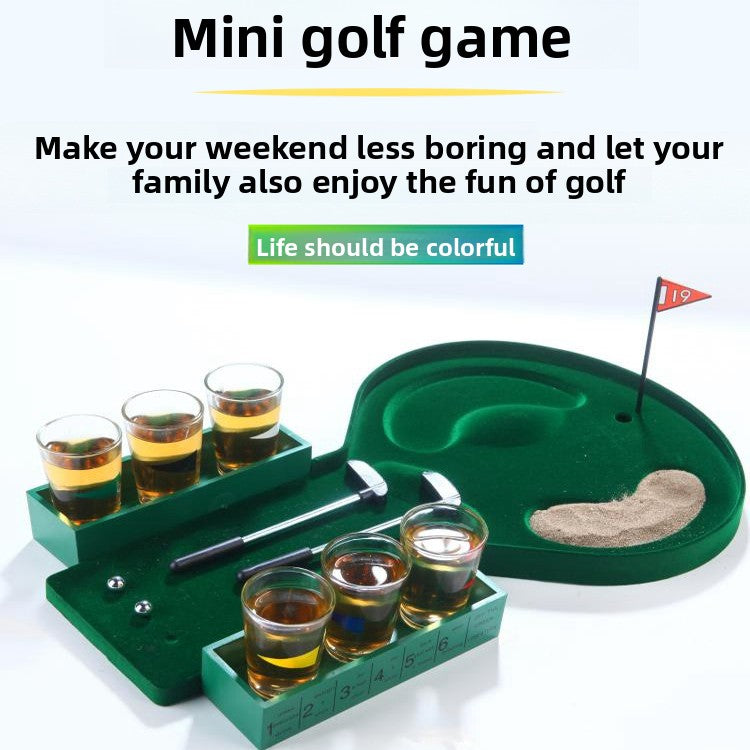 Mini Golf Game Set for Kids and Family Play