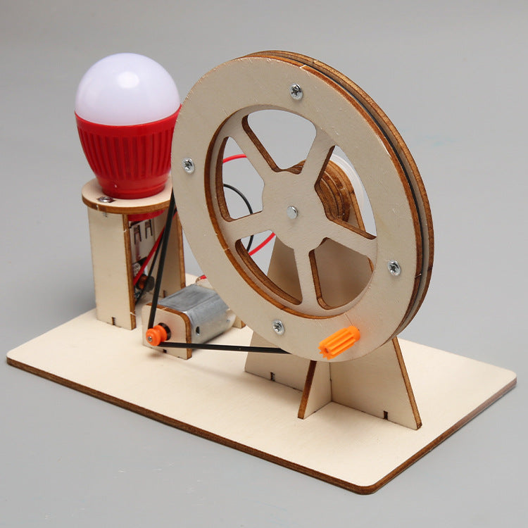 Hand Crank Generator Kit for Kids – DIY Electricity STEM Project