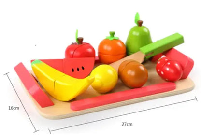 Cook, Cut & Learn: Simulation Kitchen Series Montessori Play House! 🍓🔪