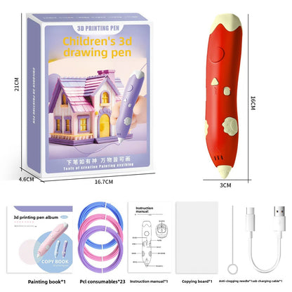 3D Printing Pen for Kids Creative Drawing