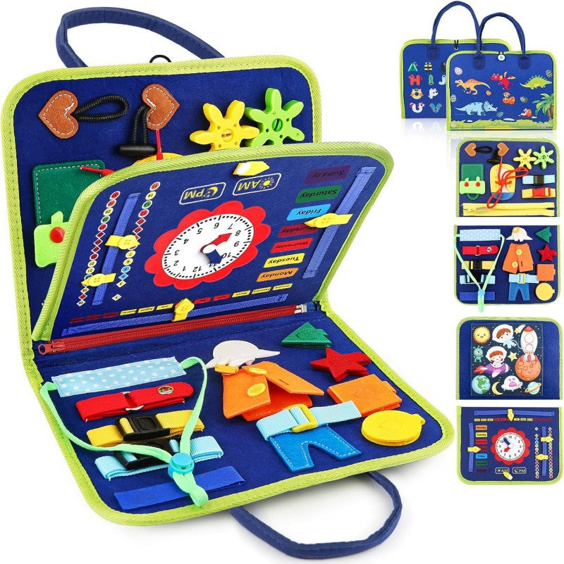 Felt Busy Board and Quiet Book – Theme and Page Options