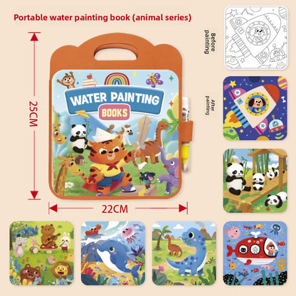 Magic Water Drawing Book for Kids