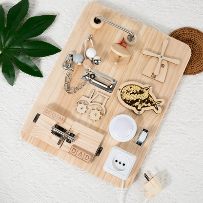 Montessori Busy Board Educational Toy
