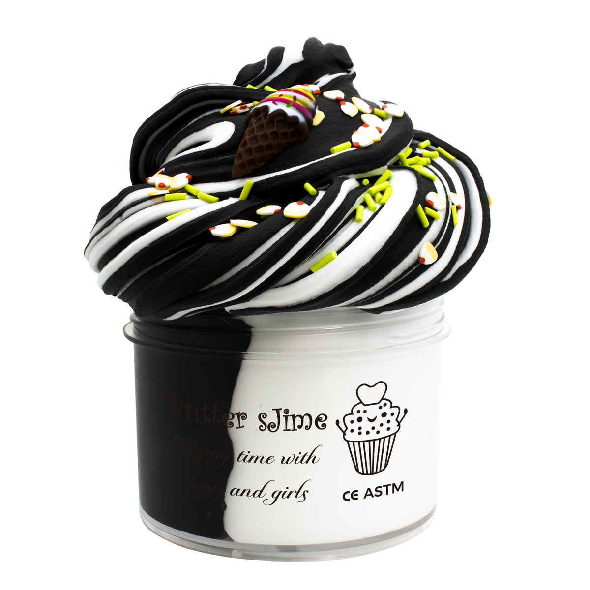 Fruit-Themed Slime – 70 ml or 12-Pack Options