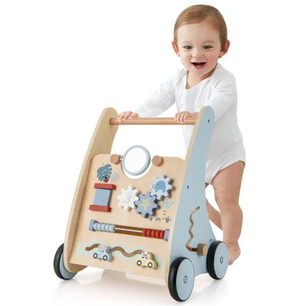 Wooden Baby Activity Push Walker Standard Push Walker