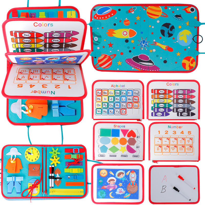 Felt Busy Board and Quiet Book – Theme and Page Options