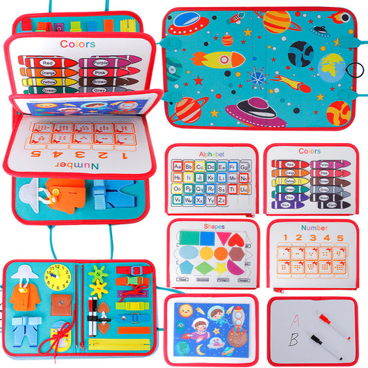 Felt Busy Board and Quiet Book – Theme and Page Options Wonder Kids Toy