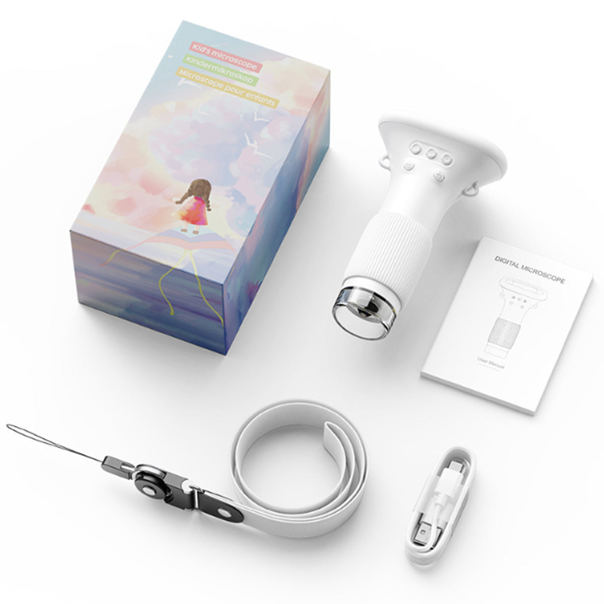 1000× Digital Portable Microscope for Kids