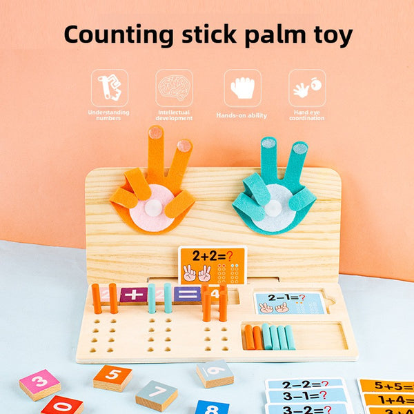 Montessori Finger Math Learning Toys for Kids