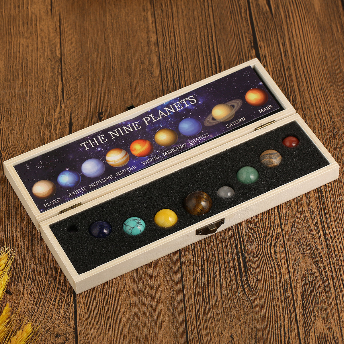 Crystal Solar System Desktop Model