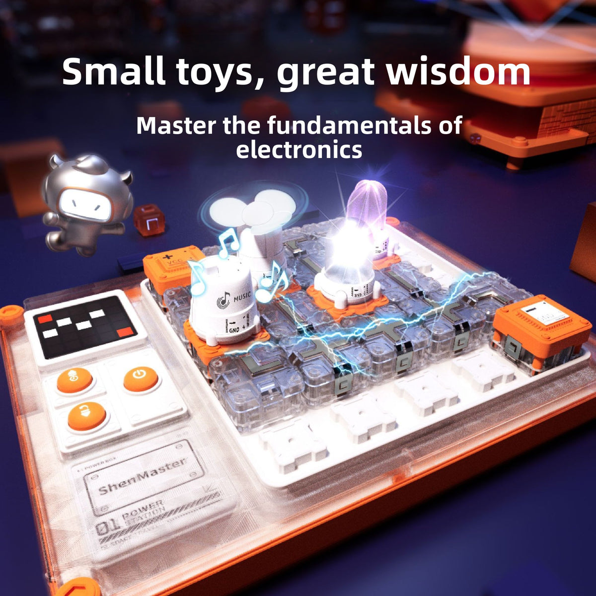 Rechargeable Circuit Experiment Toy Kit