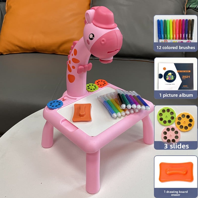 Projection Drawing Board for Creative Learning