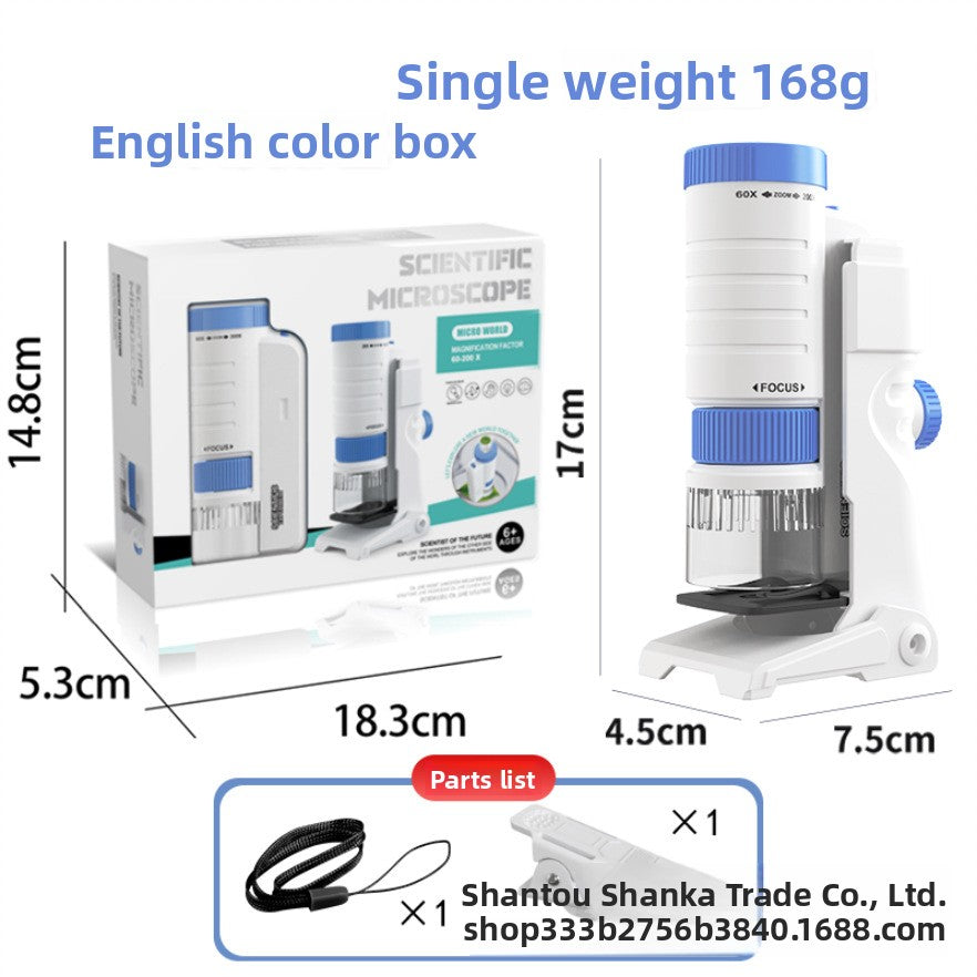 Portable Handheld Microscope for Kids