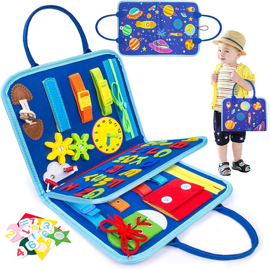 Felt Activity Learning Board – Theme & Page Options Wonder Kids Toy