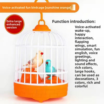 Kids Singing Bird Cage Learning Toy